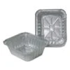 Aluminum Closeable Containers, 1 Lb. Oblong, 1000/Carton