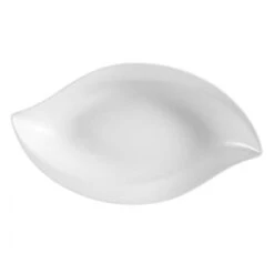 CAC China COL-W41 Wavy Porcelain Bowl 36 Oz. - 1 Doz