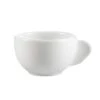 CAC China RCN-37B Clinton Rolled Edge Ear Handle Cup 3 Oz. - 3 Doz