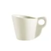 CAC China SOH-1 Soho American White Stoneware Cup 7.5 Oz. - 3 Doz