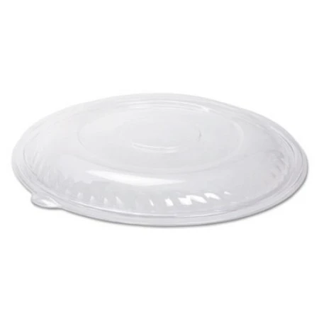 WNA Caterline Pack N' Serve Clear Plastic Lids, 12" Dia. X 1 1/2" H, 25/Carton