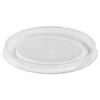 Chinet Plastic High Heat Vented Lid, Fits 16-32 Oz. 500/Carton