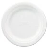 Classic Paper Plates, 6 3/4 Inches, White, Round, 125/Pack