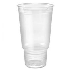 Dart Clear PET Cold Cups, 32 Oz. - 500 Pcs