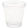 Comet Plastic Portion/Shot Glass, 1 Oz, Clear