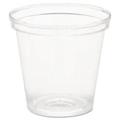 Comet Plastic Portion/Shot Glass, 1 Oz, Clear