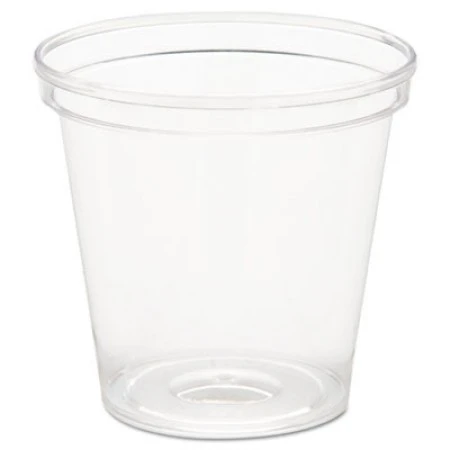 Comet Plastic Portion/Shot Glass, 1 Oz, Clear