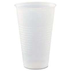 Dart High-Impact Translucent Plastic Cold Cups, 16 Oz. - 1000 Pcs