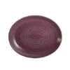 CAC China TG-13C-PLM Tango Plum Coupe Oval Platter 11 1/2" - 1 Doz