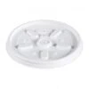 Dart Plastic Vented Lids For Foam Cups, Bowls And Containers, Fits 6-14 Oz., 1000/Carton