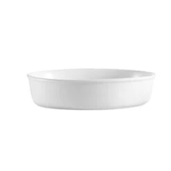 CAC China ODP-8 Accessories Super White Deep Oval Platter 46 Oz., 11" - 1 Doz