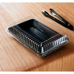 Emi Yoshi EMI-1014L Clear Plastic Rectangular Lid 10" X 14" - 50 Pcs