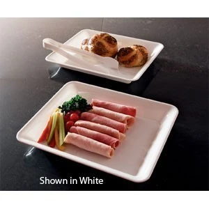 Emi Yoshi EMI-108 Rectangular Plastic Tray 10" X 8" - 25 Pcs