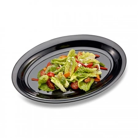 Emi Yoshi EMI-1116 Plastic Oval Tray 11" X 16" - 25 Pcs