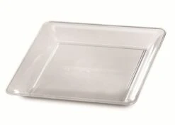 Emi Yoshi EMI-1212 Square Plastic Tray 12" X 12" - 25 Pcs