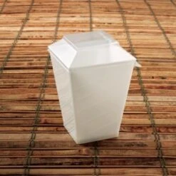 Emi Yoshi EMI-602LP Clear Plastic Notion Medium Dome Lid - 1000 Pcs