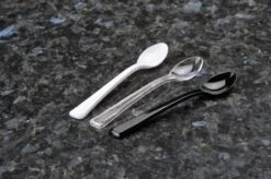 Emi Yoshi EMI-SWSP4 Small Wonders Plastic Mini Spoon 4" - 500 Pcs