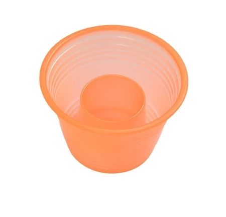 Fineline Settings 4112-ORG Quenchers Orange Blaster Plastic Shot Cup - 500 Pcs