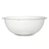 Fineline Settings 5024-CL Super Bowl Clear Plastic Salad Bowl 24 Oz. - 100 Pcs