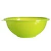 Fineline Settings 5160-GRN Super Bowl Green Plastic Salad Bowl 160 Oz. - 25 Pcs