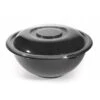 Fineline Settings 5320-BK Super Bowl Black Plastic Salad Bowl 320 Oz. - 25 Pcs