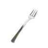 Fineline Settings 6500-SV Tiny Temptations Tiny Tines Silver Plastic Tasting Fork 4" - 80 Doz