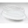 Fineline Settings DDOS916.L Platter Pleasers Clear Plastic Oval Dome Lid 11" X 16" - 50 Pcs
