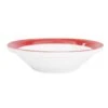 CAC China R-11-R Rainbow Red Fruit Dish 4.75 Oz., 4 3/4" - 3 Doz