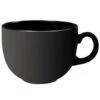GET Enterprise C-1001-BK Black Elegance Melamine Mug 18 Oz. - 1 Doz