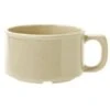 GET Enterprises BF-080-S Tahoe Sandstone Melamine Mug 11 Oz. - 2 Doz