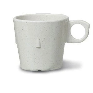 GET Enterprises DC-101-IR SuperMel Ironstone Conic Stacking Cup 7.5 Oz. - 4 Doz