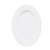 GET Enterprises M-4010-W Water Lily Melamine Oval Platter 16-1/4" X 12" - 1 Doz