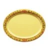 GET Enterprises OP-135-VN Venetian Oval Platter 13-1/2" X 10-1/4" - 1 Doz