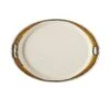 GET Enterprises OP-145-RD Diamond Rodeo Melamine Oval Platter 14-3/4" X 10-1/2" - 1 Doz