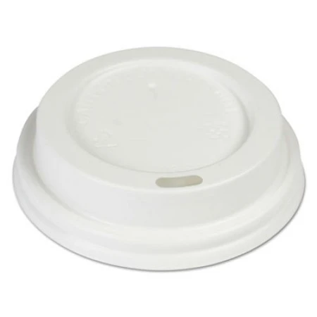 White Hot Cup Lids, Fits 8 Oz. Cups, 1000/Carton