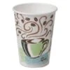 Dixie Paper Hot Cups, Paper, 8 Oz., Coffee Dreams Design, 500/Carton