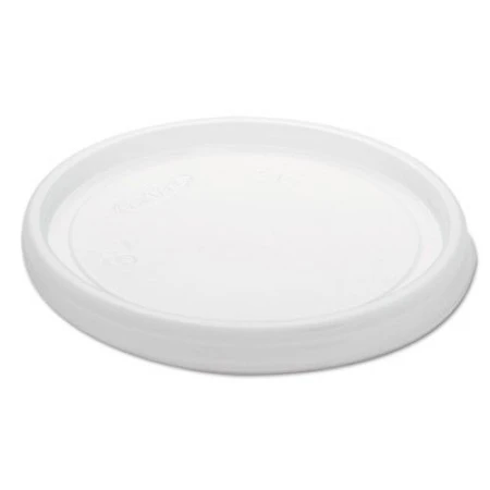 Dart Non-Vented Cup Lids, Fits 6 Oz Cups, 2 ,3-1/2 ,4 Oz. Food Containers, Translucent - 1000 Pcs