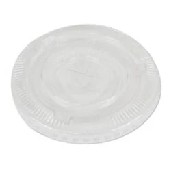 Boardwalk PET Cold Cup Lids, Fits 16-24 Oz Plastic Cups, Clear, 1000/Carton