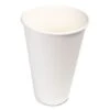 Paper Hot Cups, 16 Oz., White, 1000/Carton