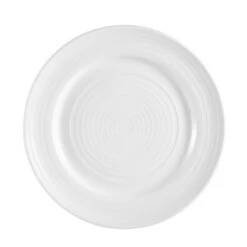 CAC China TGO-9 Tango Bone White Plate 9 7/8" - 2 Doz