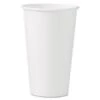 Dart Polycoated Hot Paper Cups, 16 Oz. White - 1000 Pcs