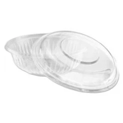 Dart PresentaBowls Clear Bowl/Lid Combo-Paks, 24 Oz. - 126 Pcs