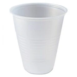 Fabri-Kal RK Ribbed Clear Cold Drink Cups, 7 Oz., 2500/Carton