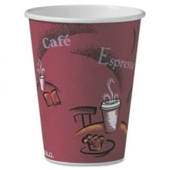 Dart Bistro Design Hot Drink Cups, Paper, 12 Oz. - 300 Pcs