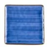 CAC China TUS-SQ16-BLU Tucson Starry Night Blue Square Plate 10" - 1 Doz