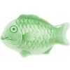 Thunder Group 1600CFG Light Green Fish Shape Melamine Platter 16" - 1 Dozen