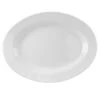 Thunder Group 2109TW Imperial White Melamine Oval Deep Platter 9" X 6-3/4"