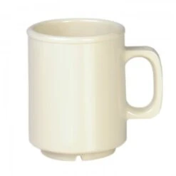 Thunder Group CR9010V Ivory Melamine Mug 8 Oz. - 1 Doz
