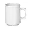 Thunder Group CR9010W White Melamine Mug 8 Oz. - 1 Doz