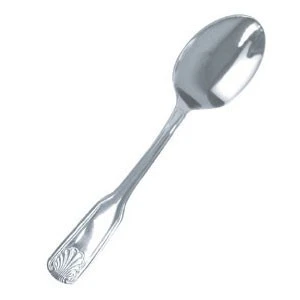 Thunder Group SLSS010 Sea Shell Stainless Steel Tablespoon 8.46" - 1 Doz